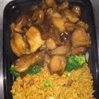 Best Bourbon Chicken (Combo Platter) in Zephyrhills, FL